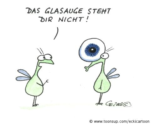 Cartoon: Glasauge 1