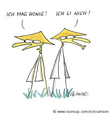 Cartoon: Honich und Linich 1