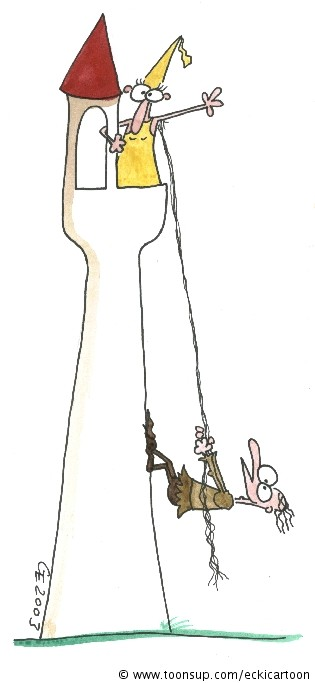 Cartoon: Rapunzel 1