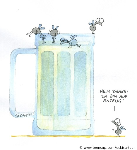 Cartoon: Entzug 1