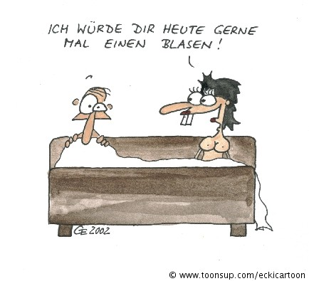 Cartoon: Betthase 1