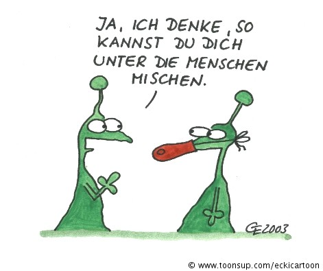 Cartoon: rote Nase 1