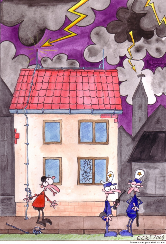 Cartoon: Handschelle 1