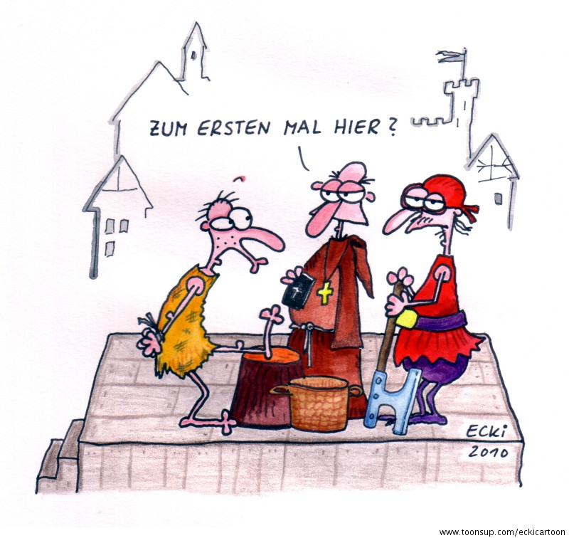 Cartoon: Das erste mal 1
