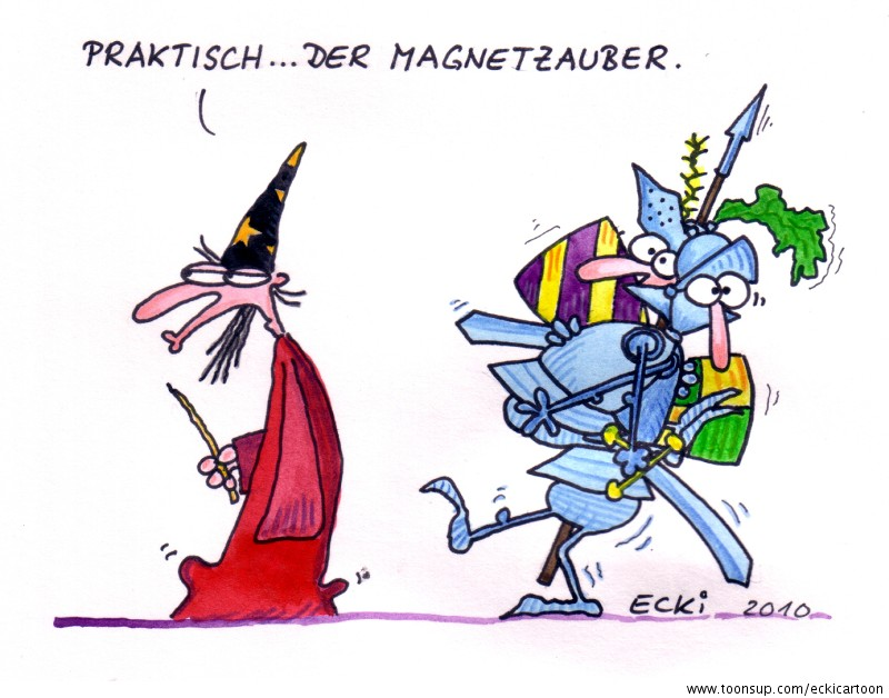 Cartoon: Magnetzauber 1