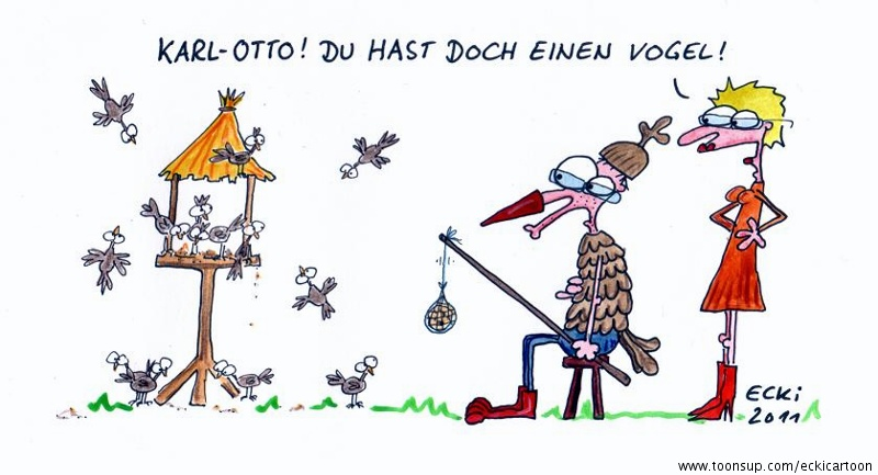 Cartoon: vogel 1