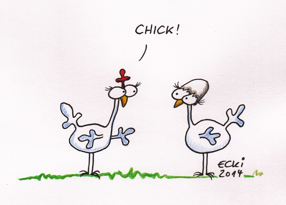 Cartoon: Chick 1