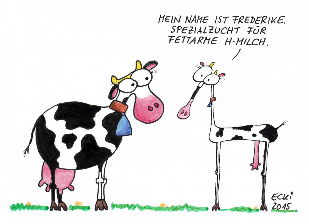 Cartoon: Fettarm 1