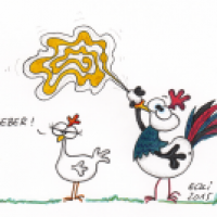 Eier blasen