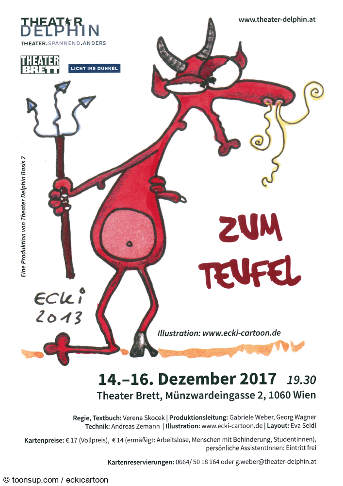 Cartoon: Der Teufel mit den drei goldenen Haaren 1