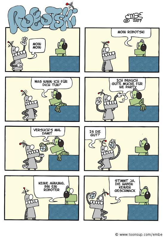 Comic: Mehr von Robotski 3