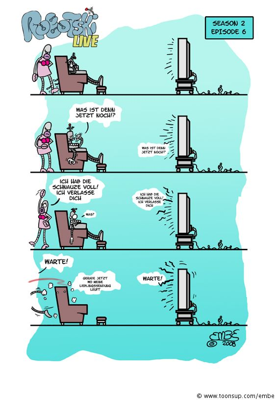Comic: Robotski - Live  S02 EP06 1