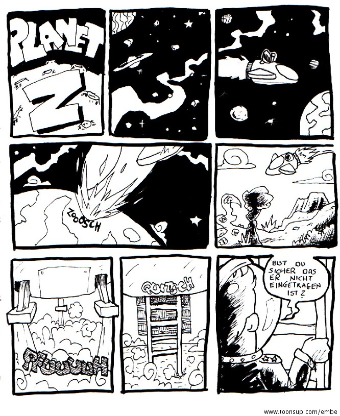 Comic: Planet Z 1