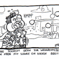 Schneebälle gegen made
