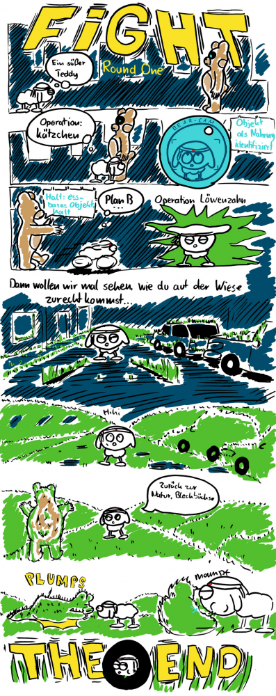 Comic: ART-BATTLE LiddlBuddha vs. Maescot 2
