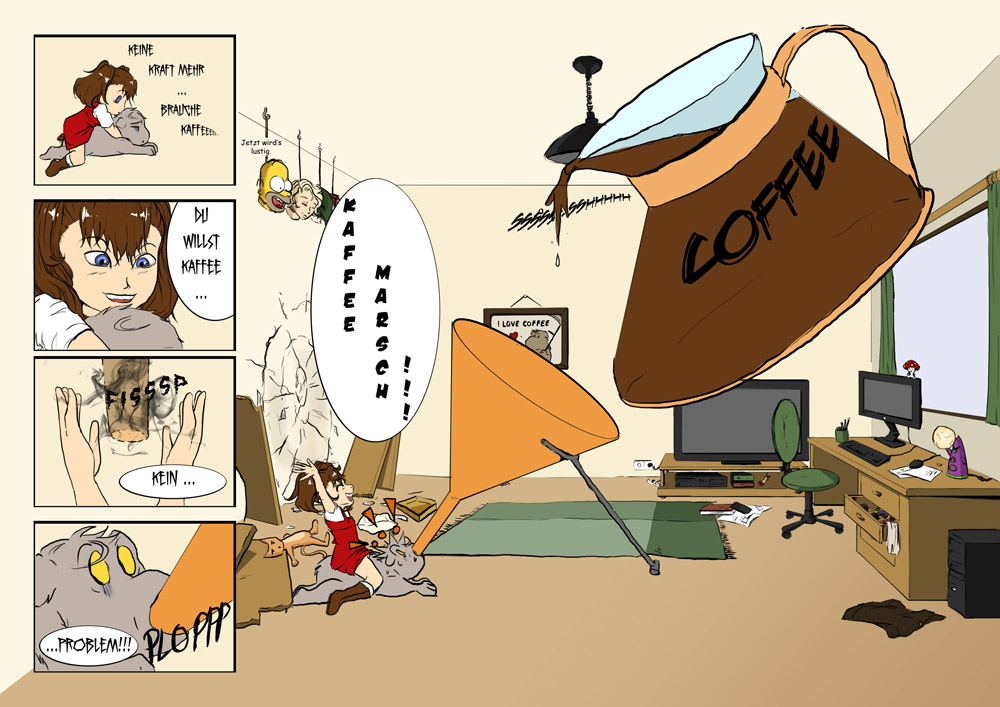 Comic: Art Battle : Waterwing vs. Walterscheid 4