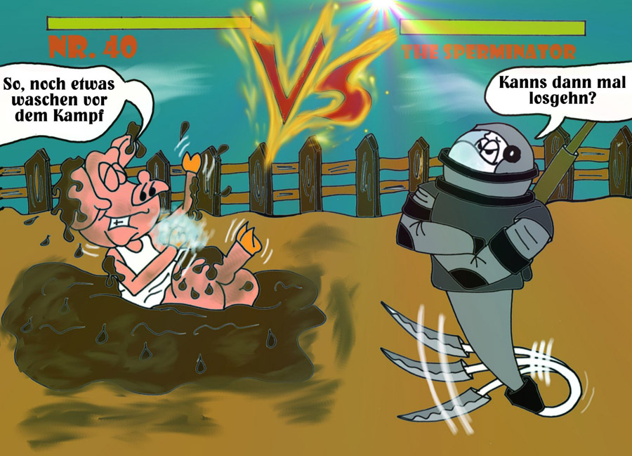 Comic: ART-BATTLE : spaghetti vs. HaChri 1
