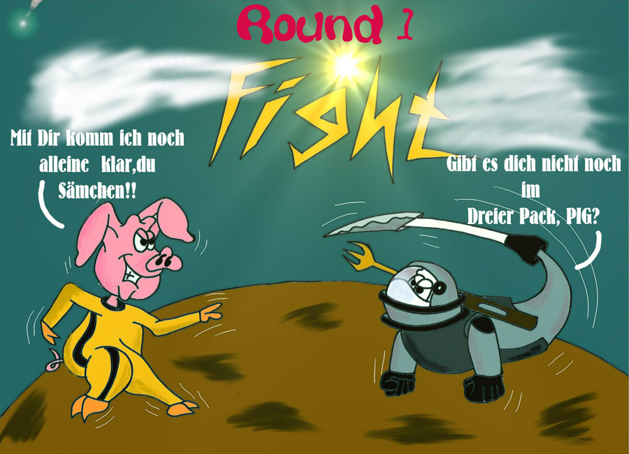 Comic: ART-BATTLE : spaghetti vs. HaChri 2