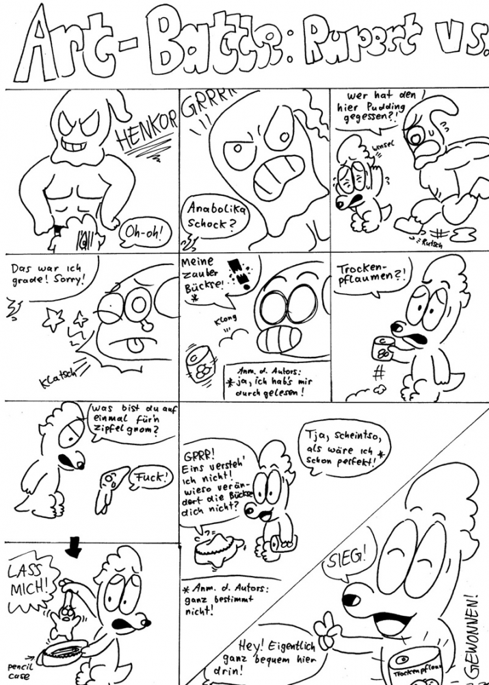 Comic: ART BATTLE R2 : Pencilcase vs. Jonwig 14