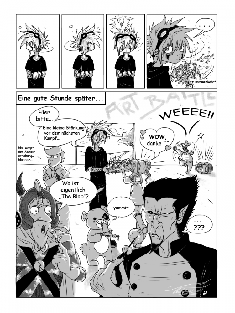 Comic: ART BATTLE R2 : Blackwingedneotu vs. JoRein 3