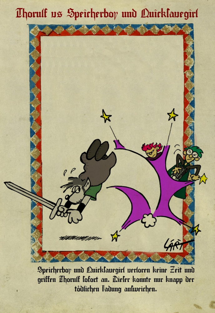 Comic: ART BATTLE R2 : LART vs. DasJoerg 2