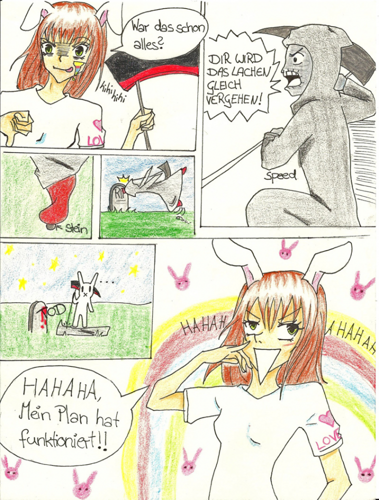 Comic: ART BATTLE R2 : Miss_Halloween vs. WizardOfOs 3