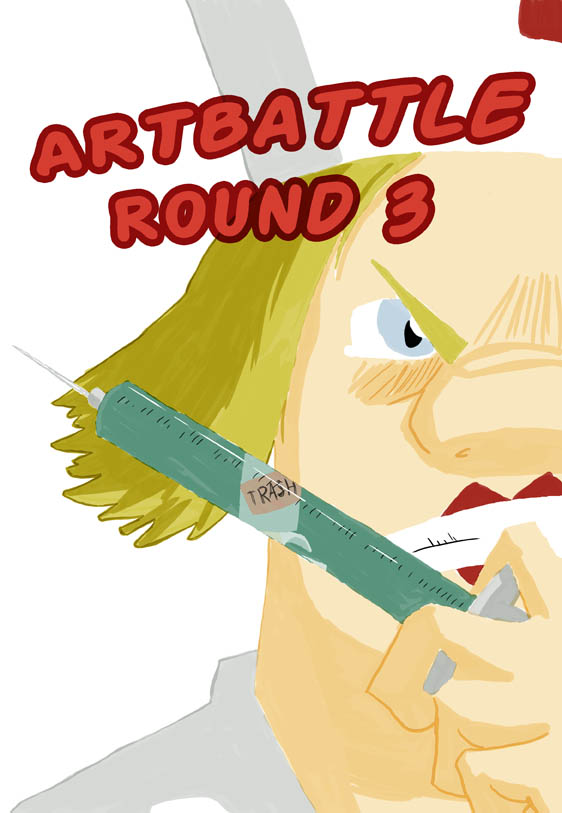 Comic: ART BATTLE R3: Wuppertrash vs. Illusore 1