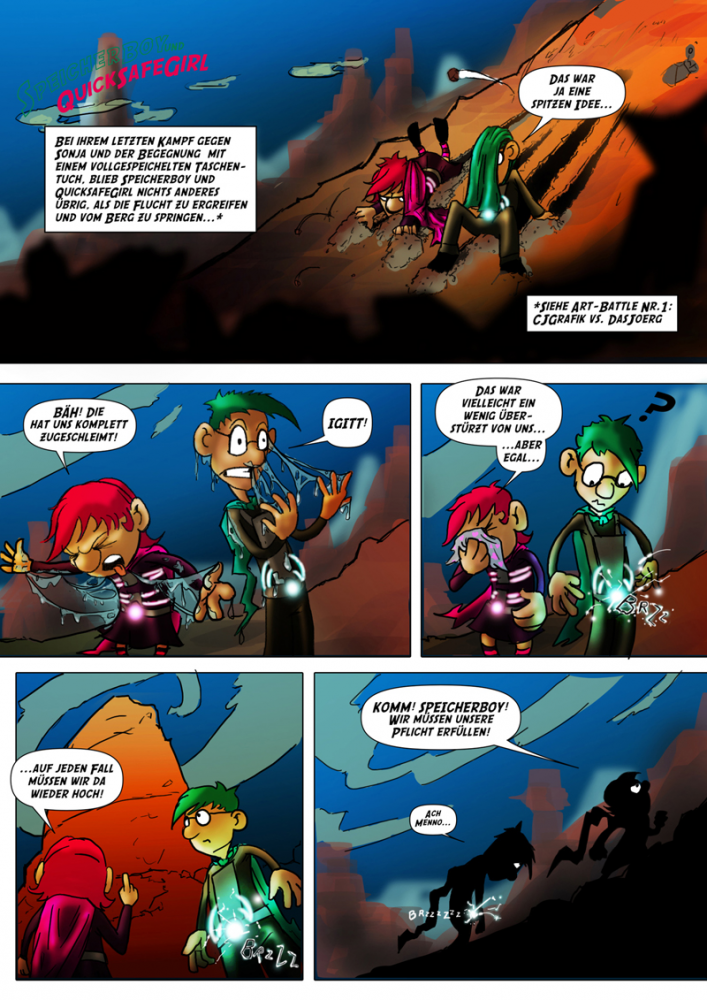 Comic: ART BATTLE R3: CJGRAFIK vs. DasJoerg 3