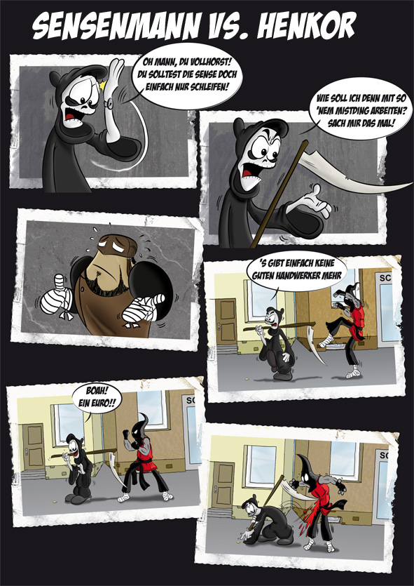 Comic: ART BATTLE Halbfinale - WizardOfOs vs. Pencilcase 1