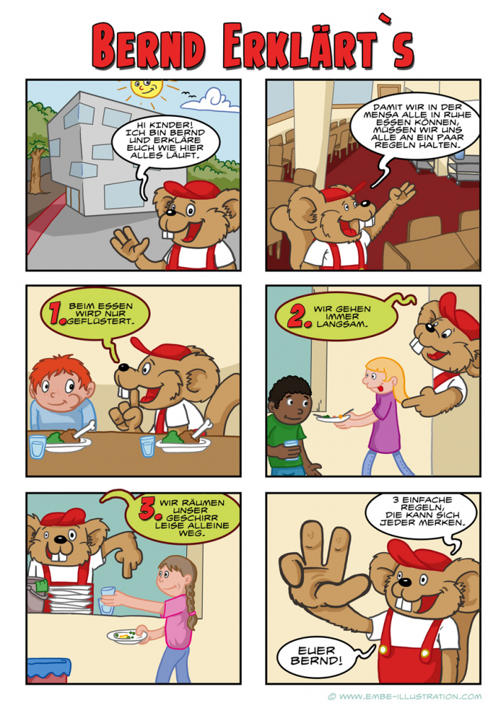 Comic: Mensa Regeln 1