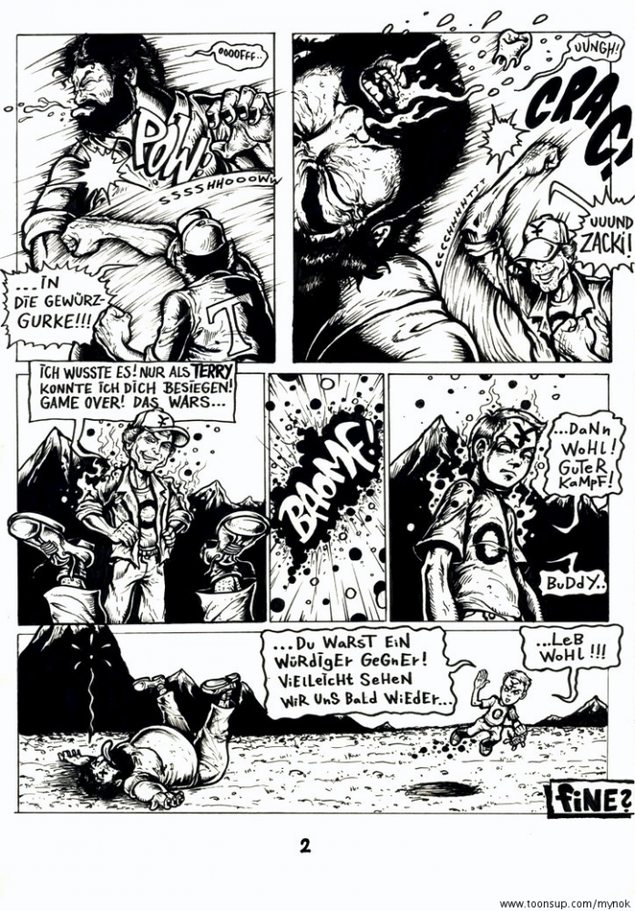 Comic: ART BATTLE | Runde 1 - Fury vs. Mynok - 2