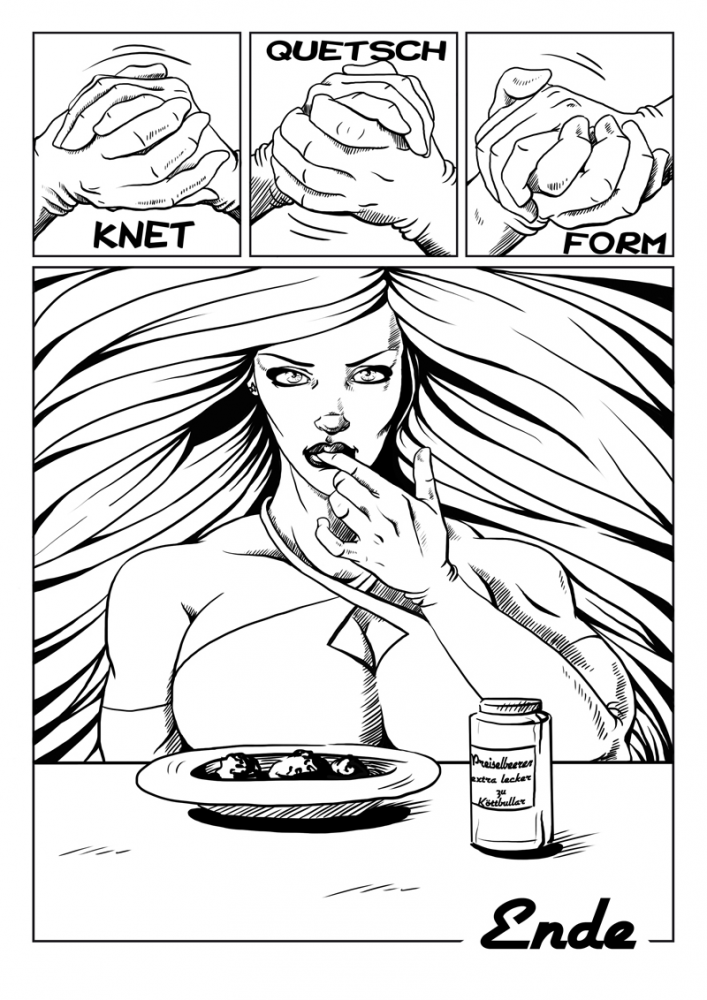 Comic: ART BATTLE | Runde 1 - Kaydee vs. Ron 4