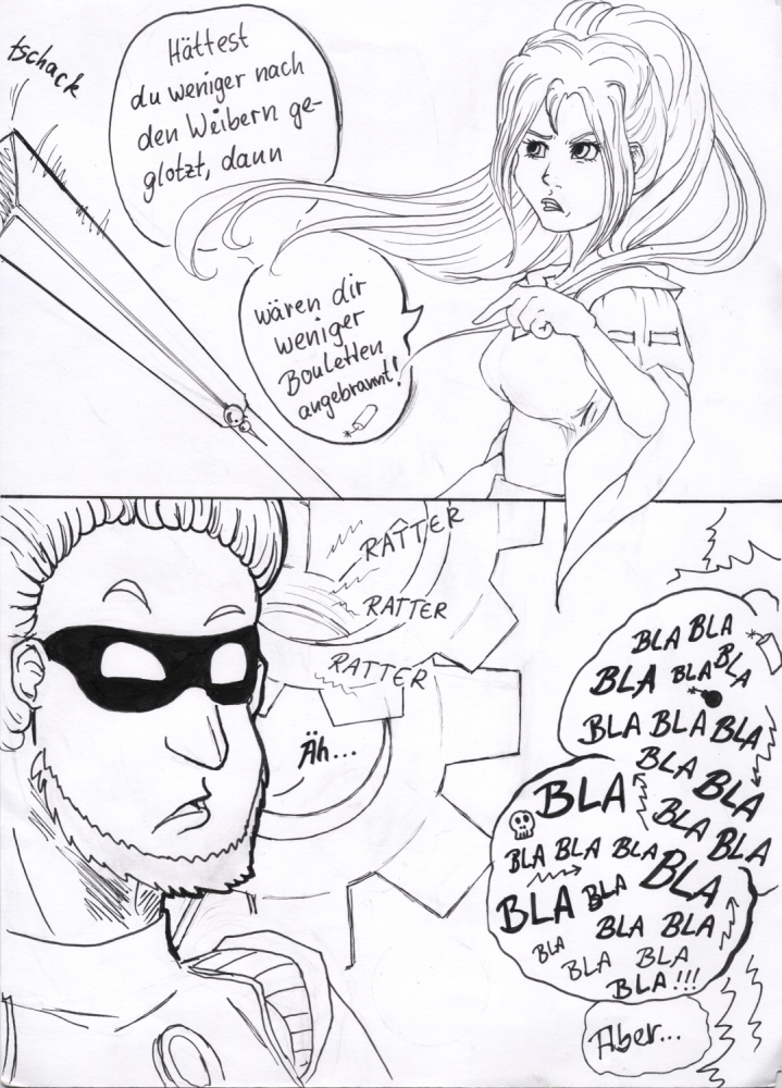 Comic: ART BATTLE | Runde 1 - Fledermaus vs. LiddlBuddha 3