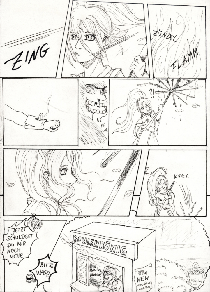 Comic: ART BATTLE | Runde 1 - Fledermaus vs. LiddlBuddha 7