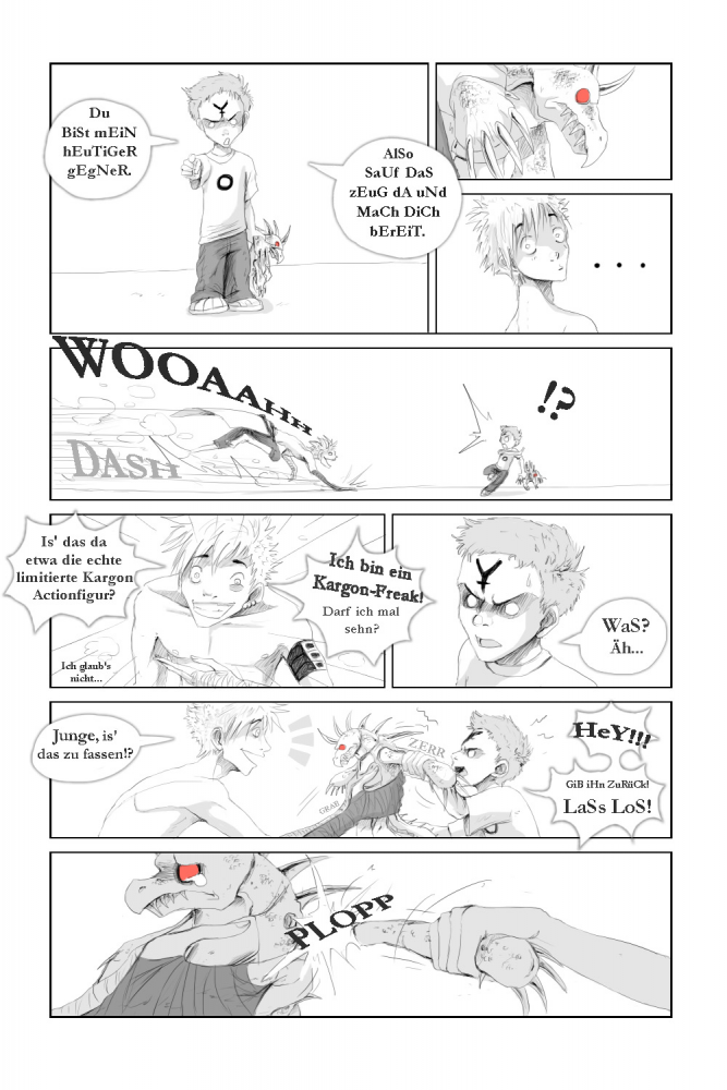 Comic: ART BATTLE | Runde 3 - BLACKWINGED_NEOTU vs. MYNOK 2