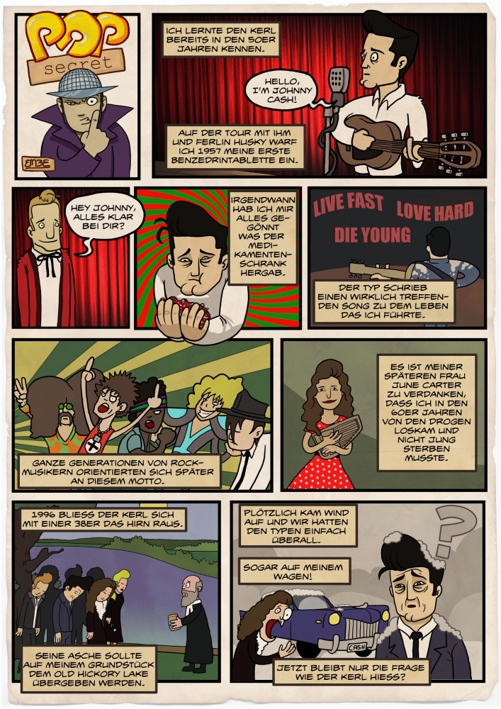 Comic: POP SECRET - Auszüge aus den Comics - 1