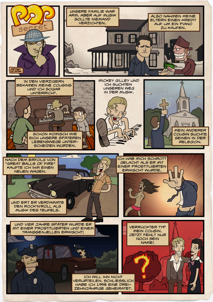 Comic: POP SECRET - Auszüge aus den Comics - 2