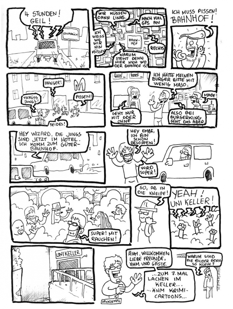 Comic: TOONSUP TREFFEN OSNABRÜCK 2012 2