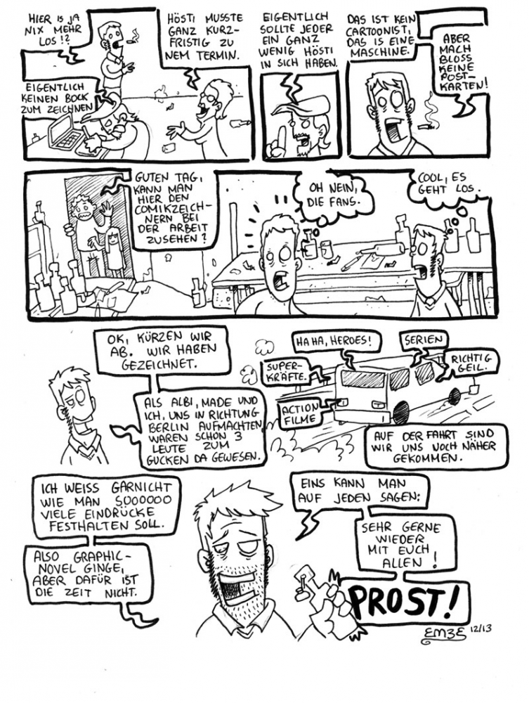 Comic: TOONSUP TREFFEN OSNABRÜCK 2012 11