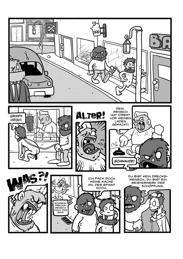 Comic: MAL EBEN GASSI 2