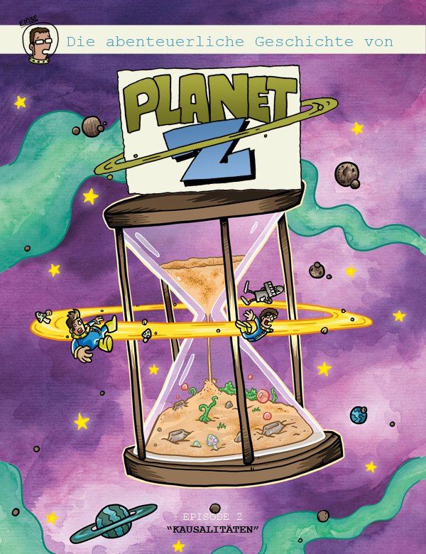 Illustration: PLANET Z - EPISODE 2 COVER 1