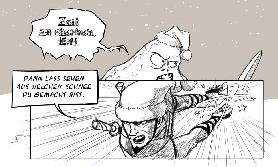 Comic: Art Battle III - R1 - Albi vs. Drawlex 10