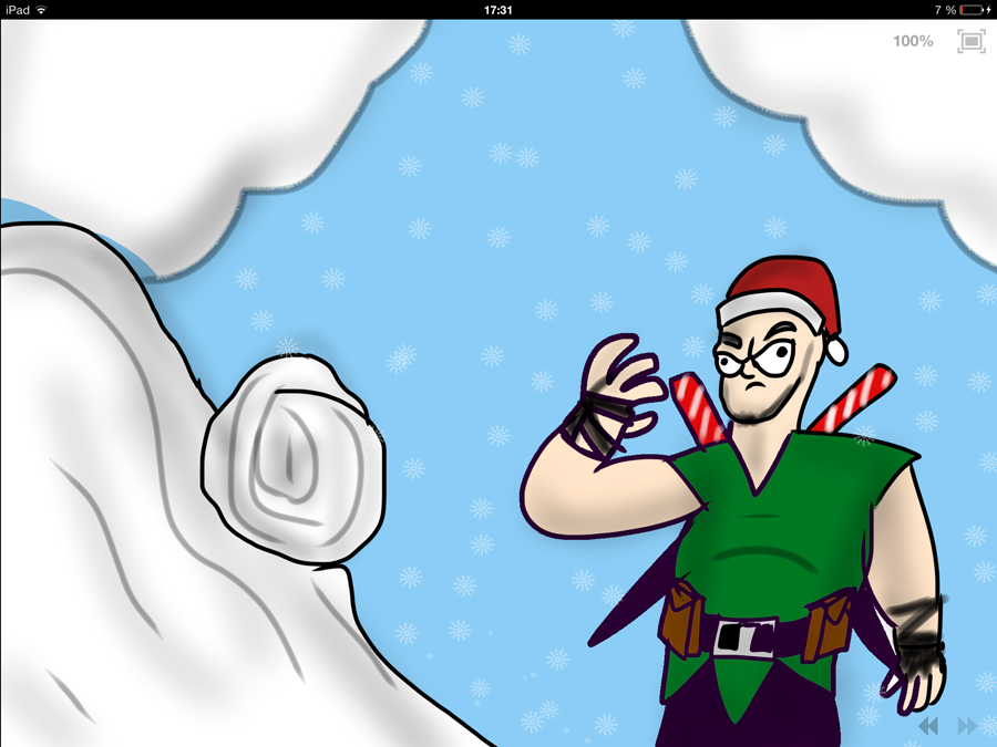 Comic: Art Battle III - R1 - Albi vs. Drawlex 21