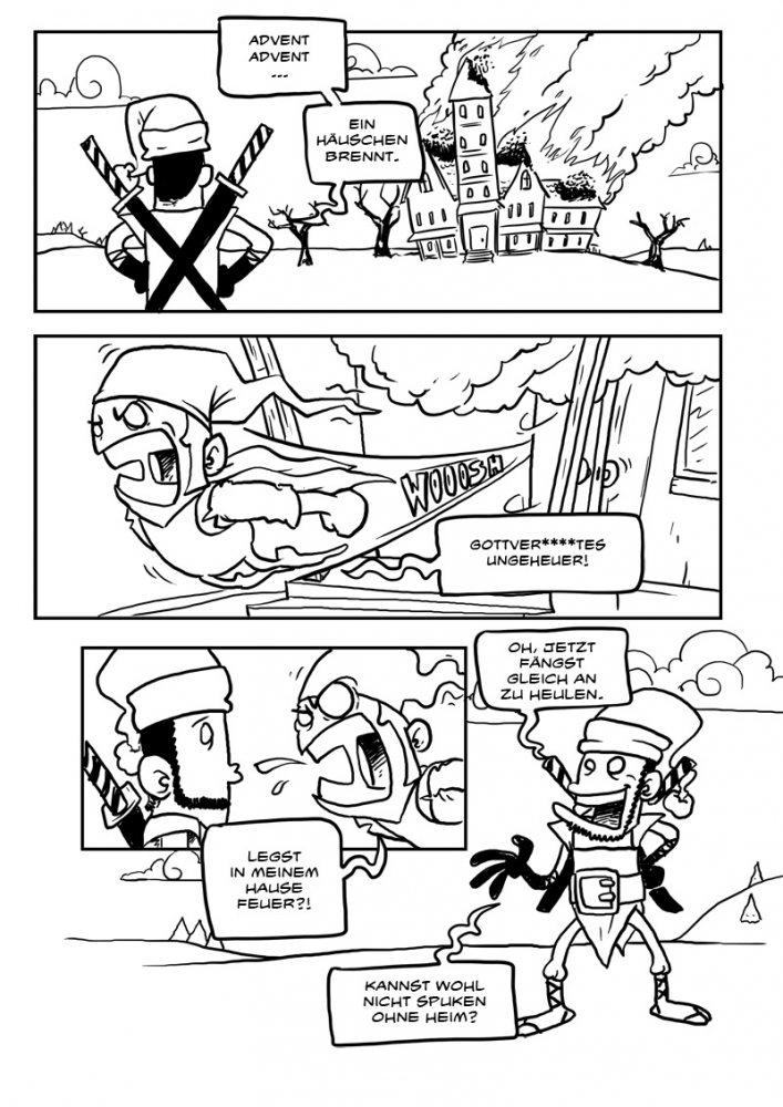 Comic: Art Battle III - FINALE - Blutige Weihnacht 1