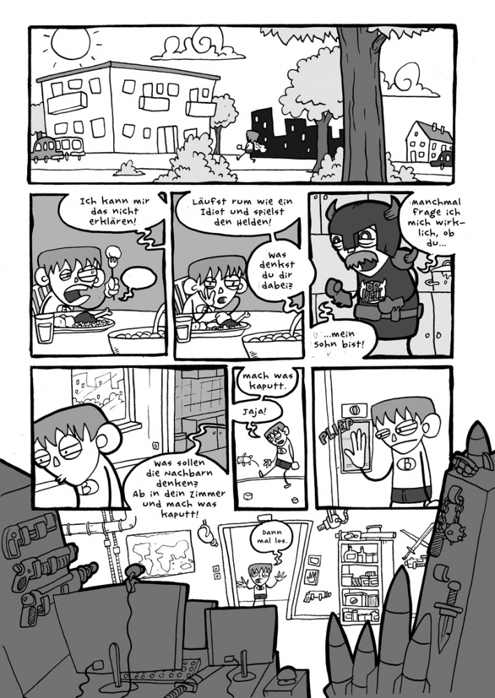 Comic: DER BLUTROTE BUBE 3