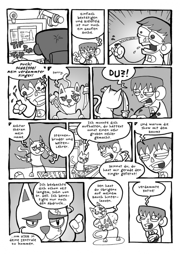 Comic: DER BLUTROTE BUBE 4