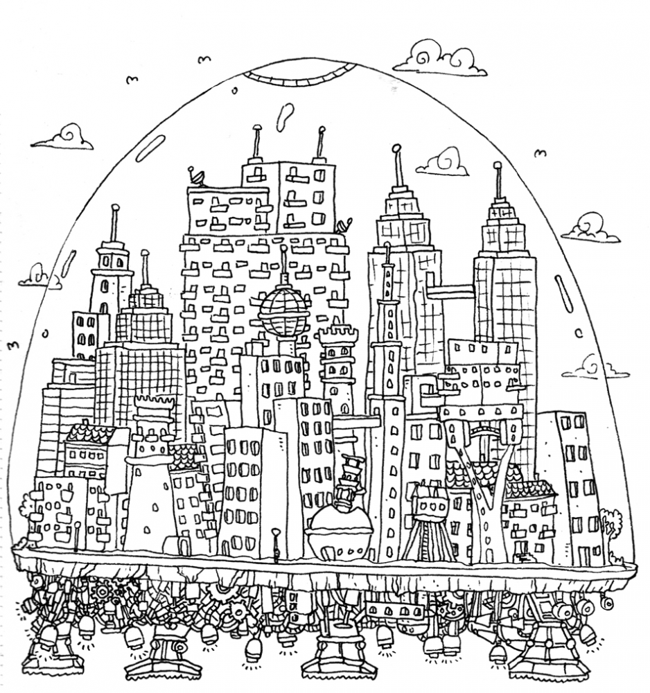 Illustration: Sehr klein gezeichnet... 3