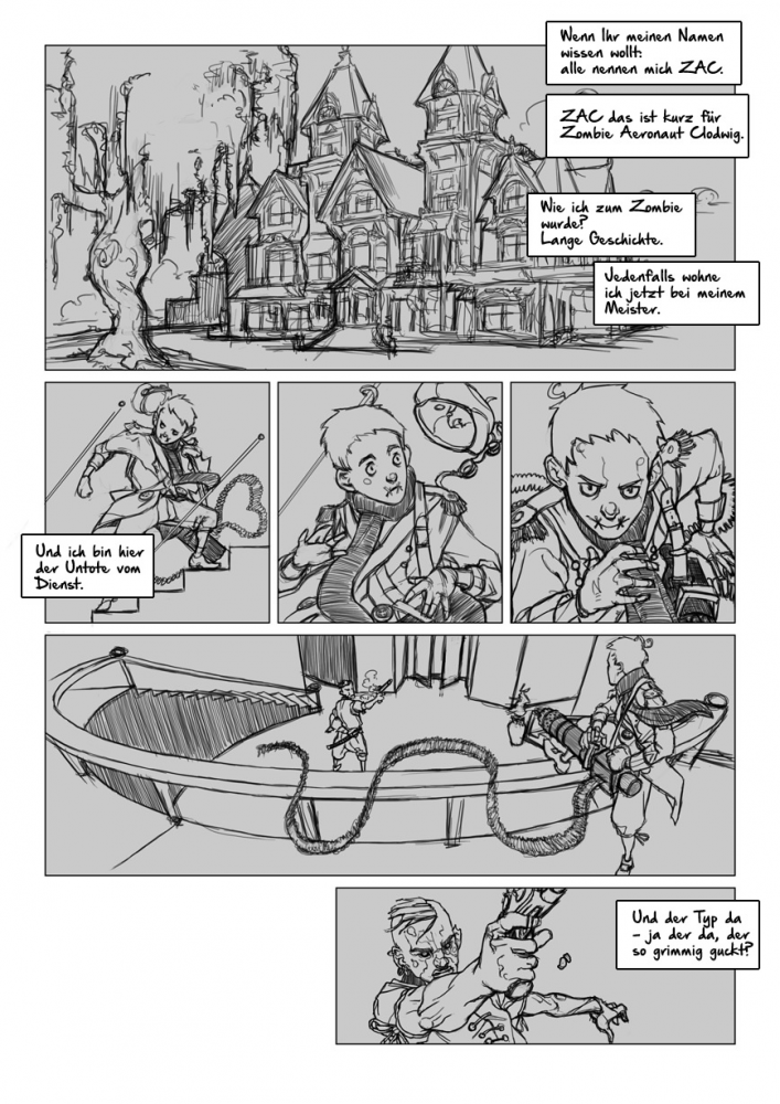 Comic: ARTBATTLE`14 - Mandelbrot vs Sekundenzeiger 1