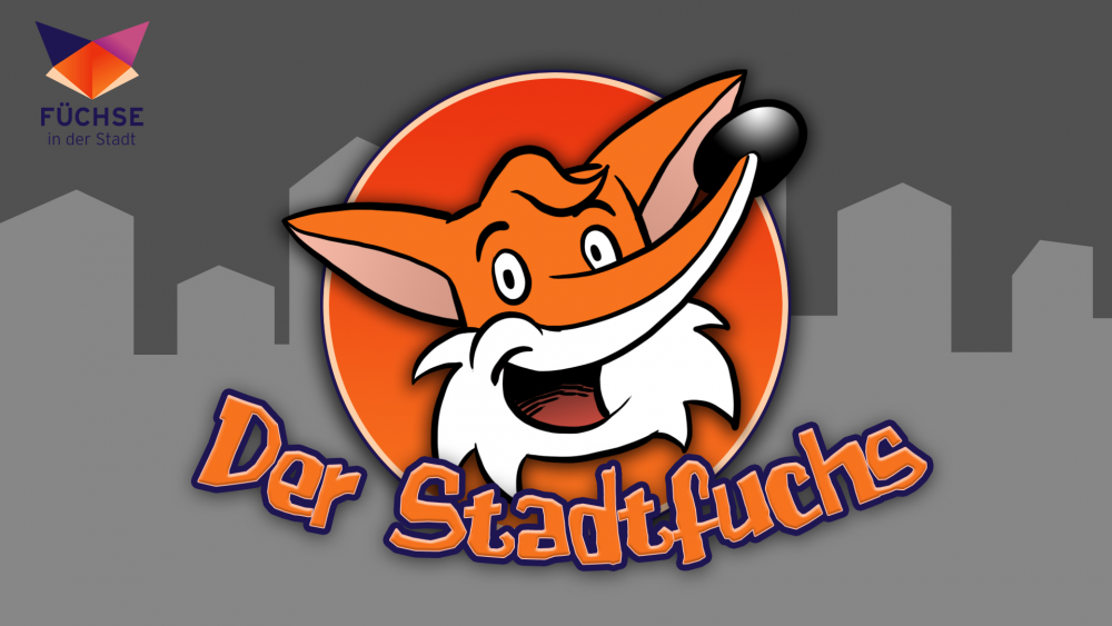 Cartoon: Der Stadtfuchs - Im Tiergarten Berlin 1