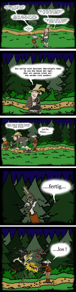 Comic: ART BATTLE RUNDE 1 - Wolfgang vs. EMBE 1